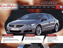 Tablet Screenshot of aksaraycavusogluauto.com